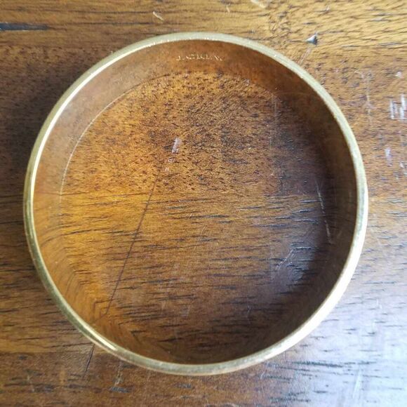 J Crew Forrest Green Enamel Bangle Bracelet - Picture 3 of 8